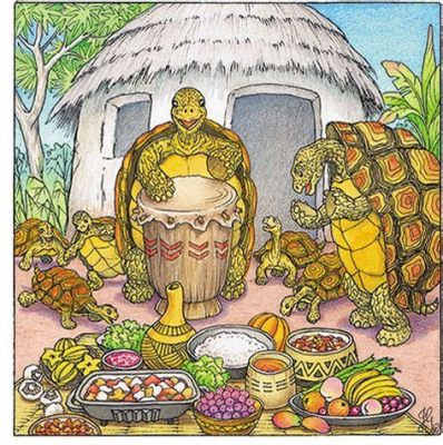 The Tortoise Who Went To A Feast: A Tale of Cunning And Humility From 19th Century Nigeria